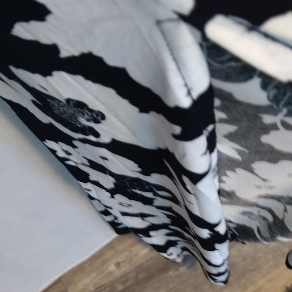 Lane Bryant Tie Neck Jersey Maxi Dress - Picture 10 of 13